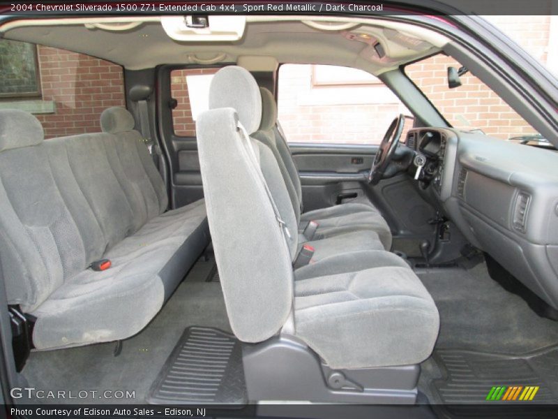  2004 Silverado 1500 Z71 Extended Cab 4x4 Dark Charcoal Interior