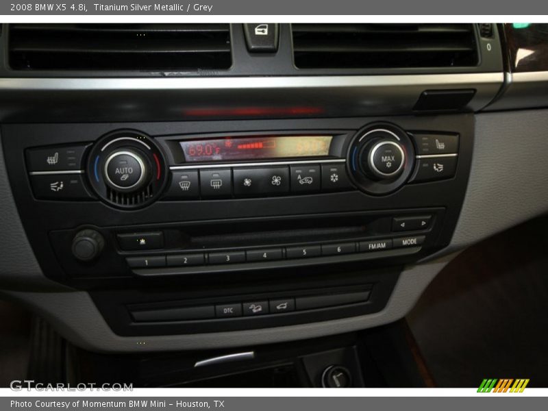 Titanium Silver Metallic / Grey 2008 BMW X5 4.8i
