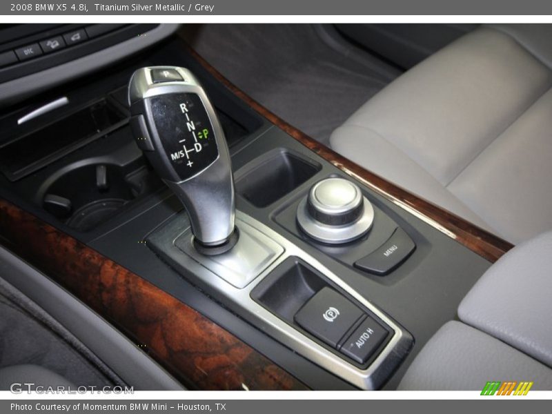 Titanium Silver Metallic / Grey 2008 BMW X5 4.8i