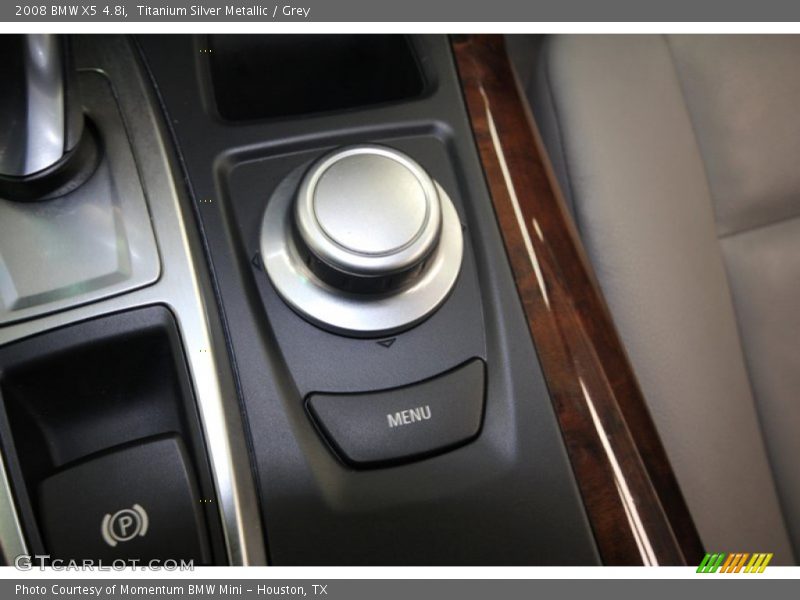 Titanium Silver Metallic / Grey 2008 BMW X5 4.8i