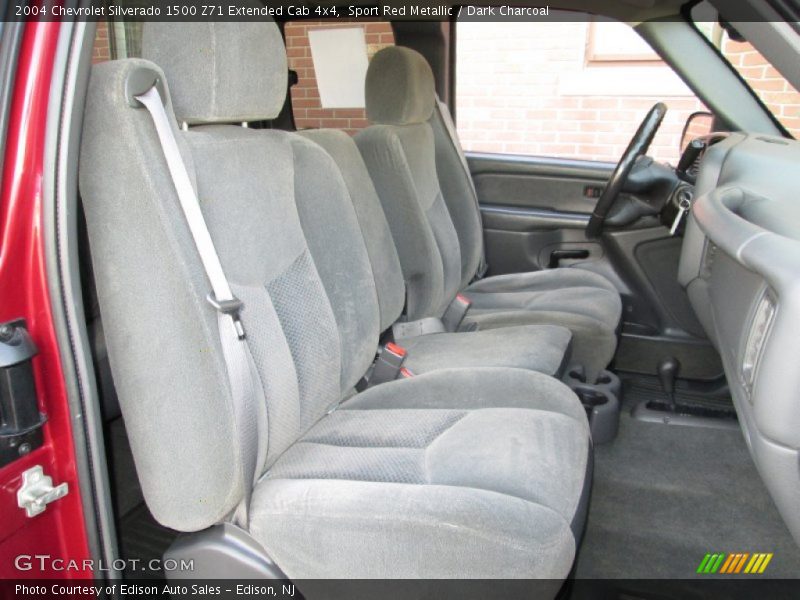 Sport Red Metallic / Dark Charcoal 2004 Chevrolet Silverado 1500 Z71 Extended Cab 4x4