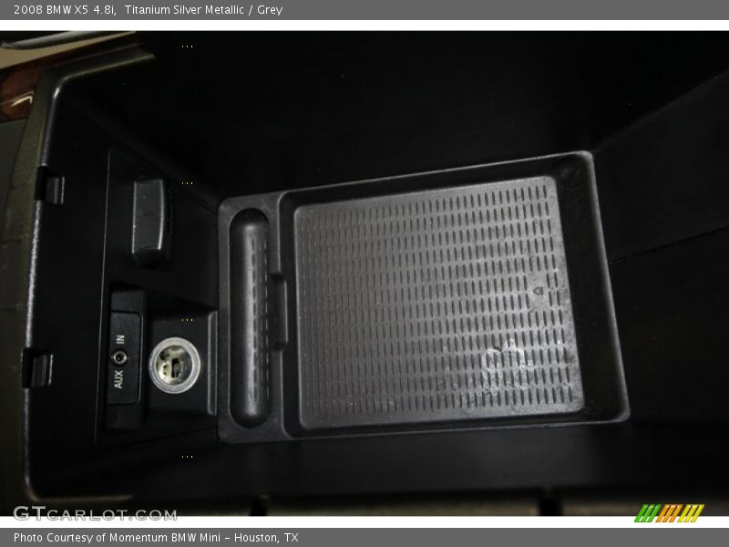 Titanium Silver Metallic / Grey 2008 BMW X5 4.8i