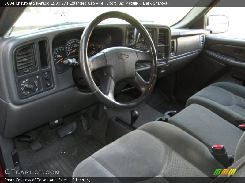 Dark Charcoal Interior - 2004 Silverado 1500 Z71 Extended Cab 4x4 