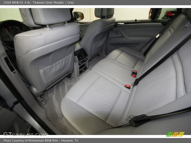 Titanium Silver Metallic / Grey 2008 BMW X5 4.8i