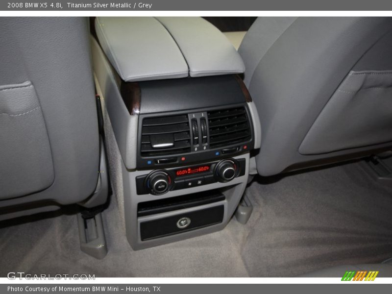 Titanium Silver Metallic / Grey 2008 BMW X5 4.8i