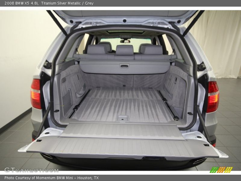 Titanium Silver Metallic / Grey 2008 BMW X5 4.8i