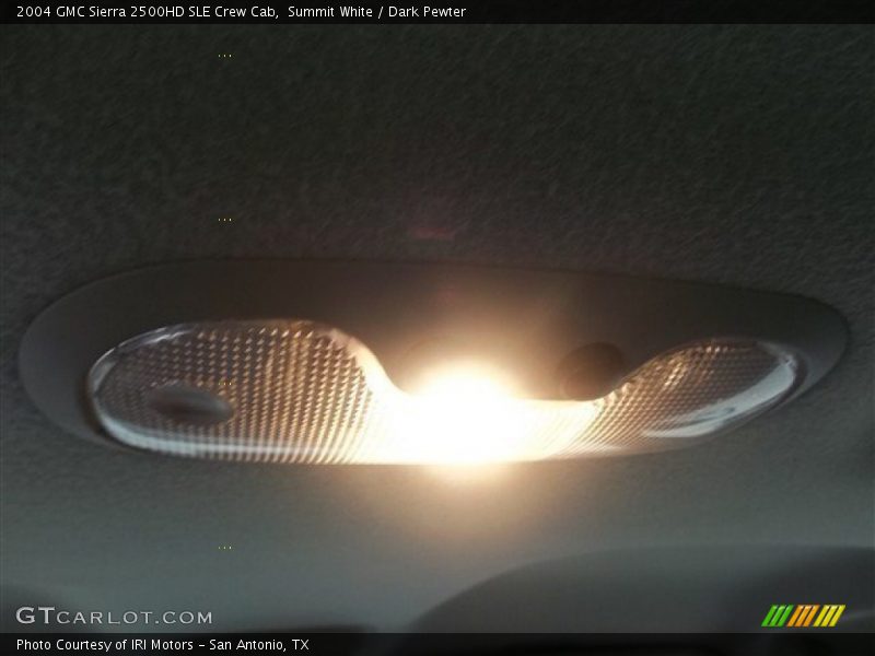 Summit White / Dark Pewter 2004 GMC Sierra 2500HD SLE Crew Cab