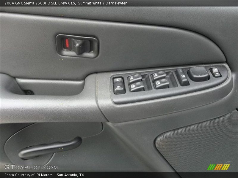 Summit White / Dark Pewter 2004 GMC Sierra 2500HD SLE Crew Cab