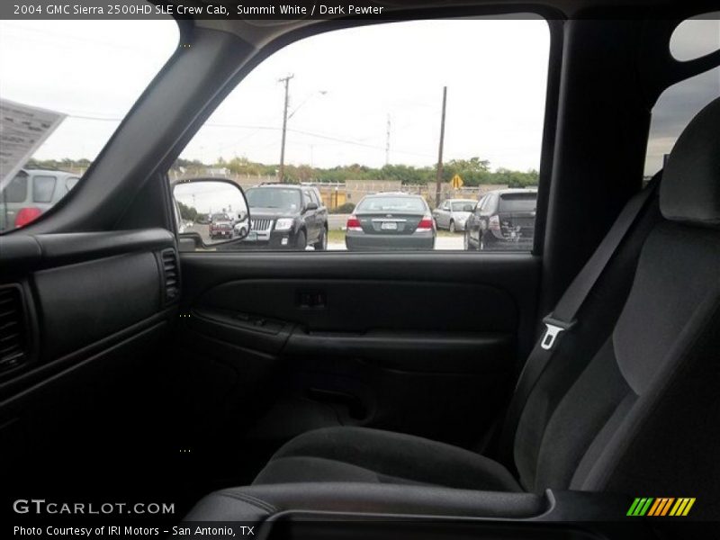 Summit White / Dark Pewter 2004 GMC Sierra 2500HD SLE Crew Cab