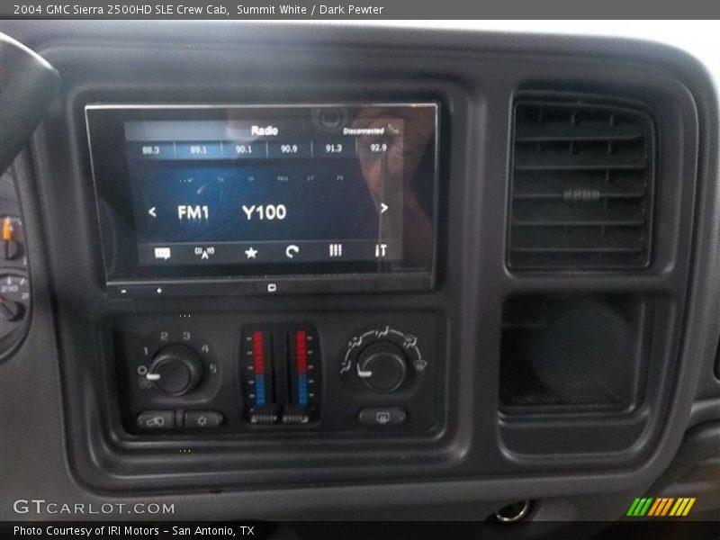 Summit White / Dark Pewter 2004 GMC Sierra 2500HD SLE Crew Cab