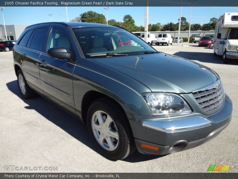 Magnesium Green Pearl / Dark Slate Gray 2005 Chrysler Pacifica Touring