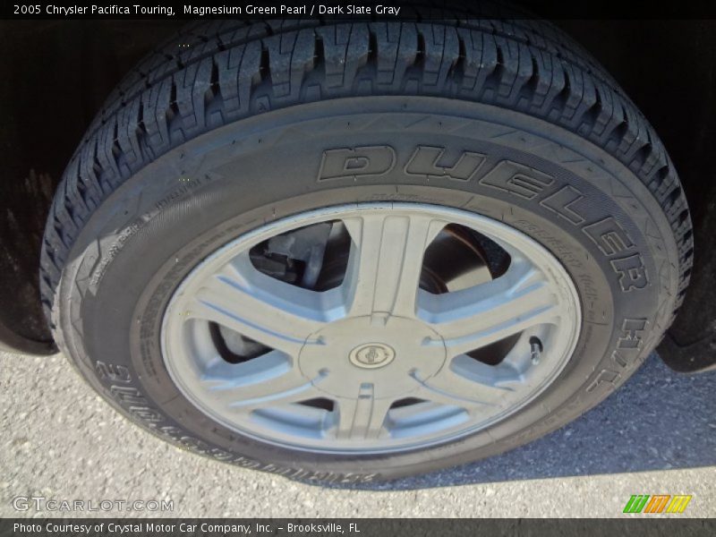Magnesium Green Pearl / Dark Slate Gray 2005 Chrysler Pacifica Touring