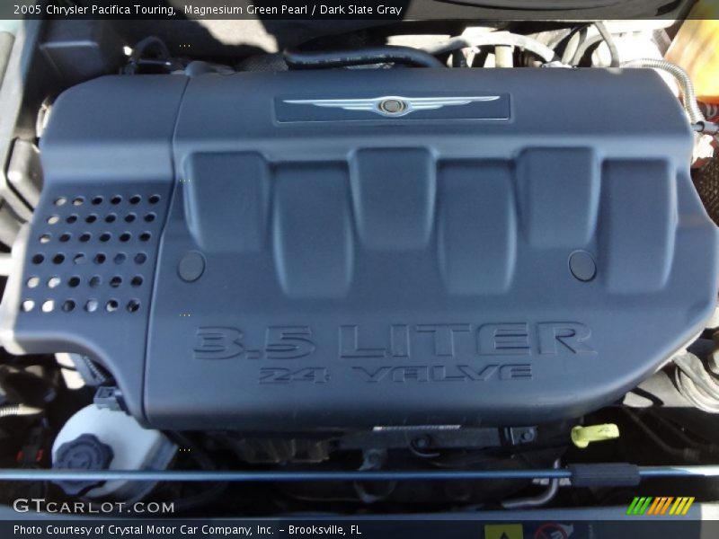 Magnesium Green Pearl / Dark Slate Gray 2005 Chrysler Pacifica Touring