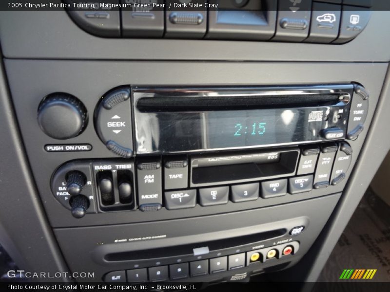 Magnesium Green Pearl / Dark Slate Gray 2005 Chrysler Pacifica Touring