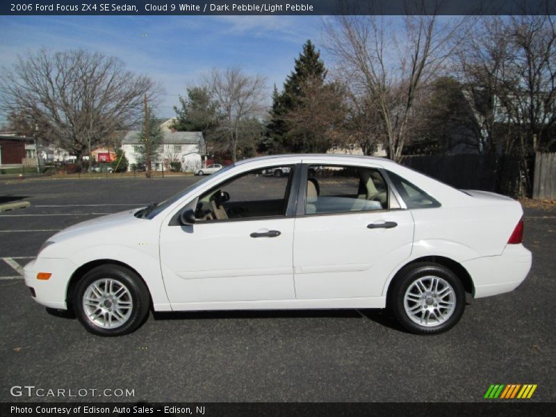  2006 Focus ZX4 SE Sedan Cloud 9 White