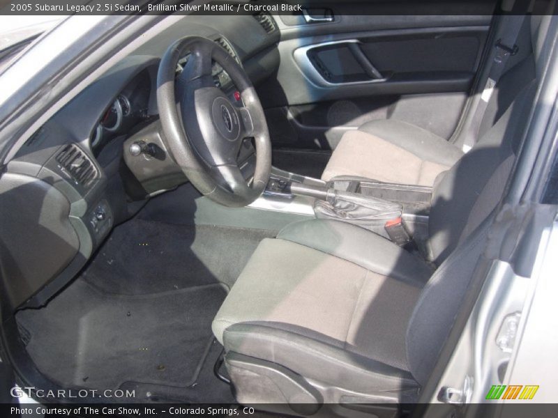 Brilliant Silver Metallic / Charcoal Black 2005 Subaru Legacy 2.5i Sedan