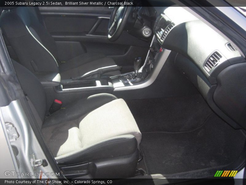 Brilliant Silver Metallic / Charcoal Black 2005 Subaru Legacy 2.5i Sedan