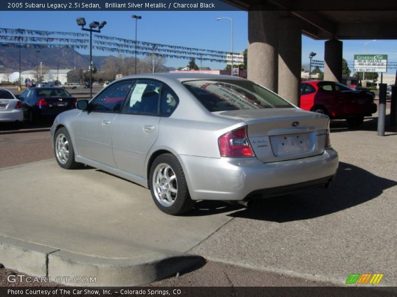 Brilliant Silver Metallic / Charcoal Black 2005 Subaru Legacy 2.5i Sedan