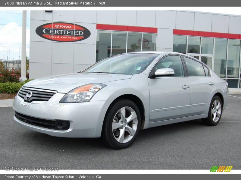 Radiant Silver Metallic / Frost 2008 Nissan Altima 3.5 SE