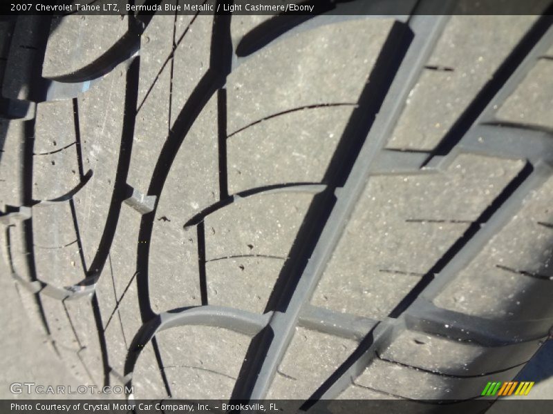 Bermuda Blue Metallic / Light Cashmere/Ebony 2007 Chevrolet Tahoe LTZ