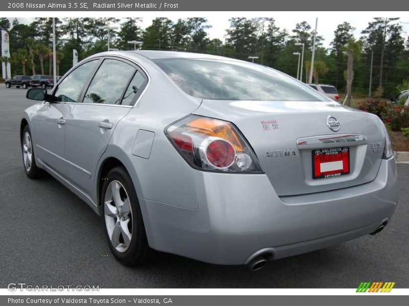 Radiant Silver Metallic / Frost 2008 Nissan Altima 3.5 SE