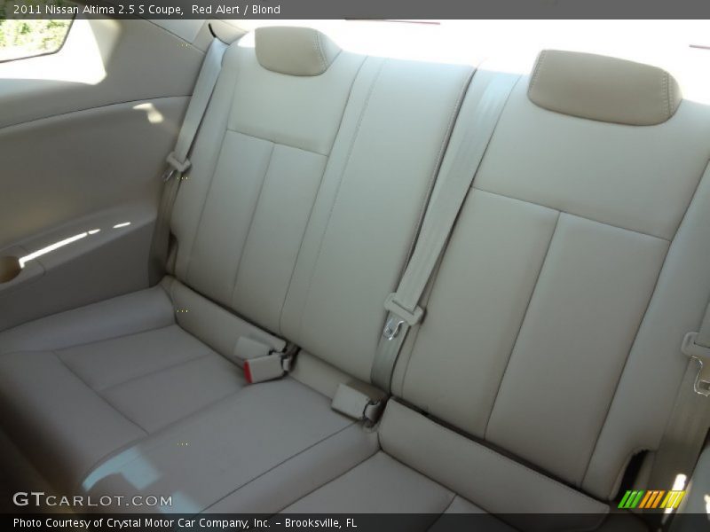 Red Alert / Blond 2011 Nissan Altima 2.5 S Coupe