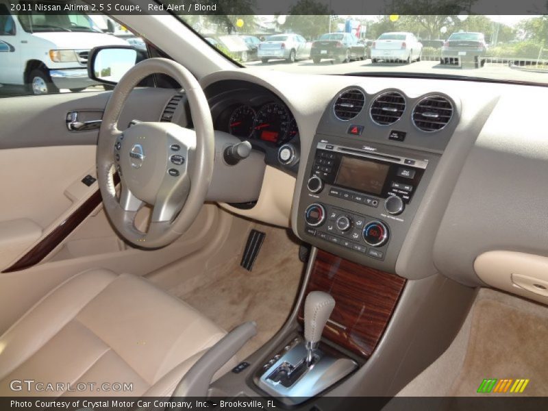 Red Alert / Blond 2011 Nissan Altima 2.5 S Coupe