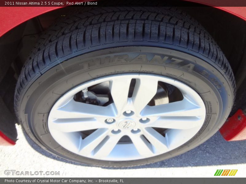Red Alert / Blond 2011 Nissan Altima 2.5 S Coupe