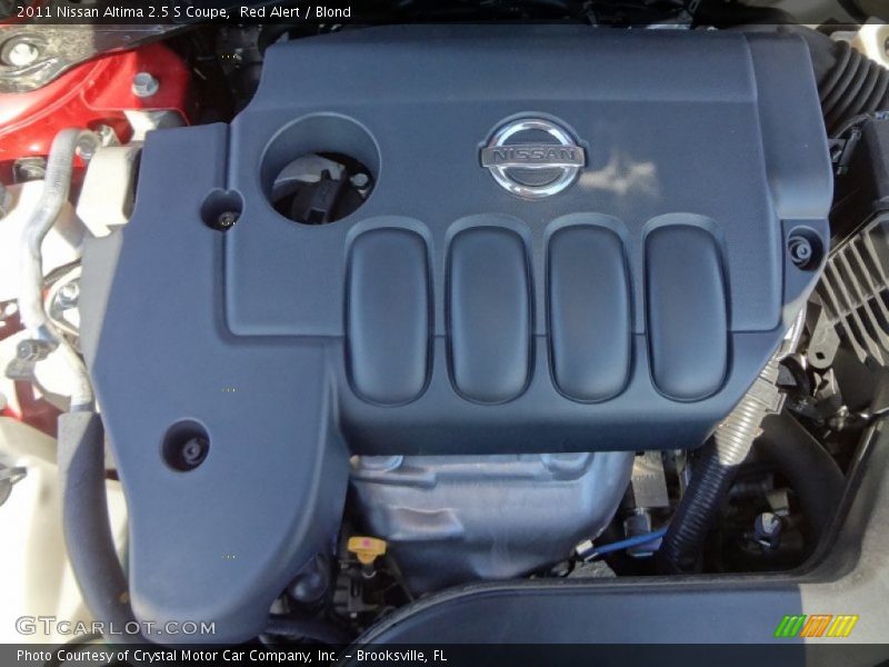 Red Alert / Blond 2011 Nissan Altima 2.5 S Coupe