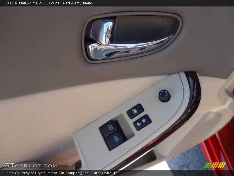 Red Alert / Blond 2011 Nissan Altima 2.5 S Coupe