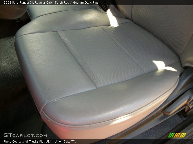 Torch Red / Medium Dark Flint 2008 Ford Ranger XL Regular Cab