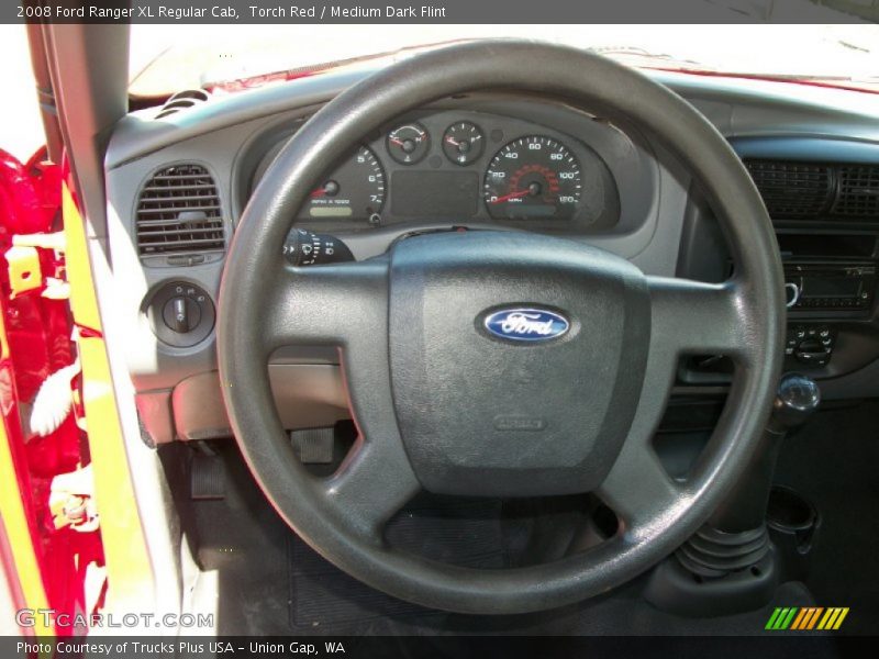  2008 Ranger XL Regular Cab Steering Wheel