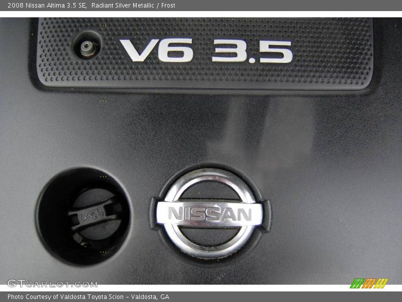 Radiant Silver Metallic / Frost 2008 Nissan Altima 3.5 SE