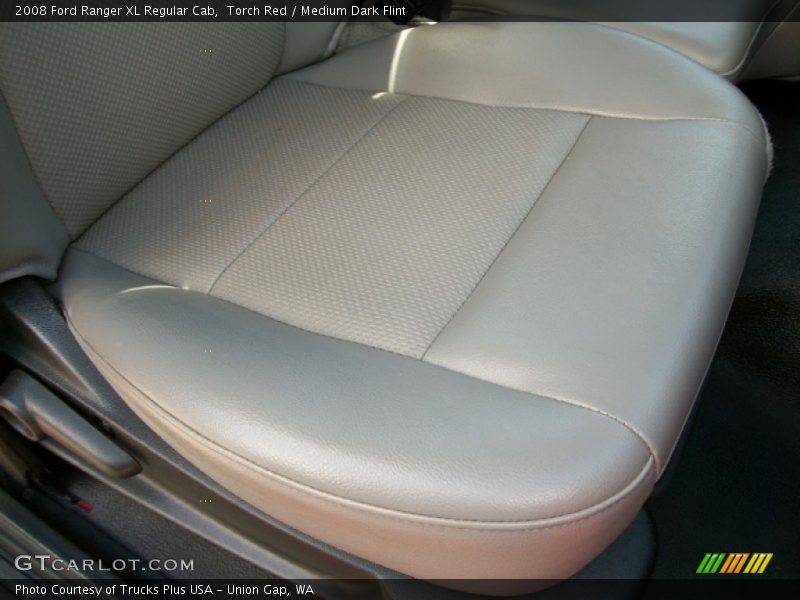 Torch Red / Medium Dark Flint 2008 Ford Ranger XL Regular Cab