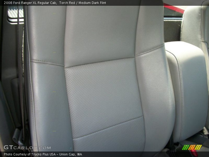 Torch Red / Medium Dark Flint 2008 Ford Ranger XL Regular Cab