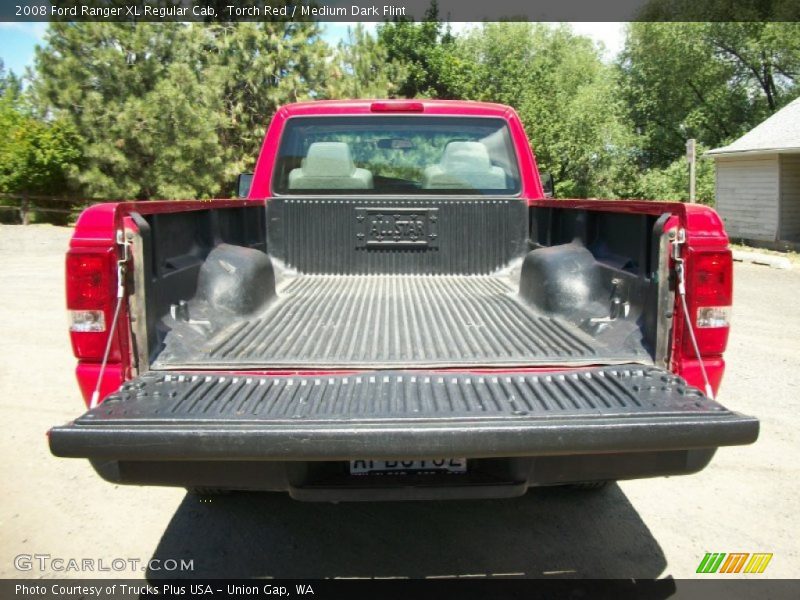 Torch Red / Medium Dark Flint 2008 Ford Ranger XL Regular Cab