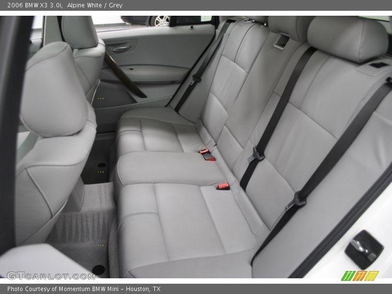 Alpine White / Grey 2006 BMW X3 3.0i