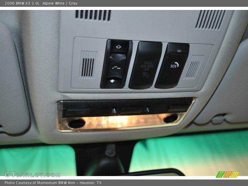 Alpine White / Grey 2006 BMW X3 3.0i