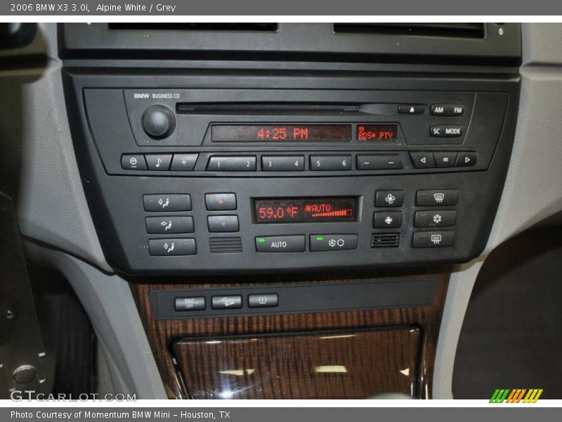 Alpine White / Grey 2006 BMW X3 3.0i