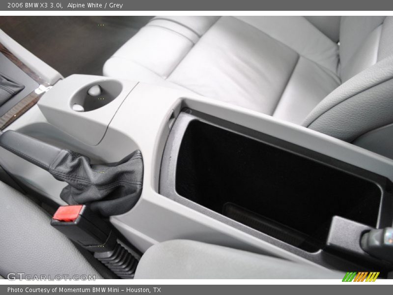 Alpine White / Grey 2006 BMW X3 3.0i