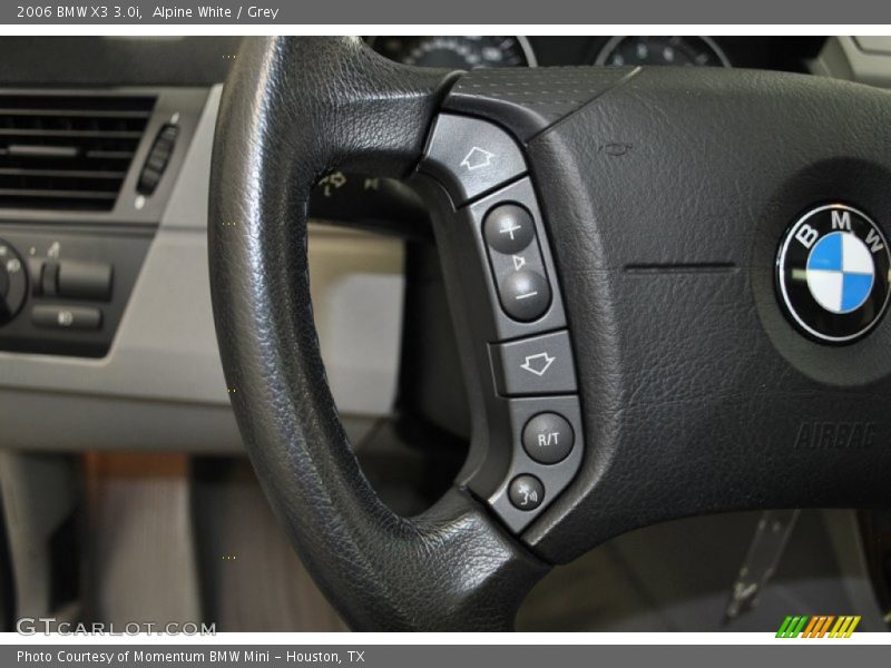Alpine White / Grey 2006 BMW X3 3.0i