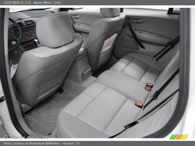 Alpine White / Grey 2006 BMW X3 3.0i