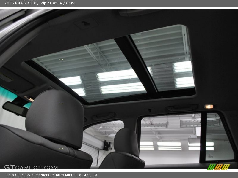 Alpine White / Grey 2006 BMW X3 3.0i