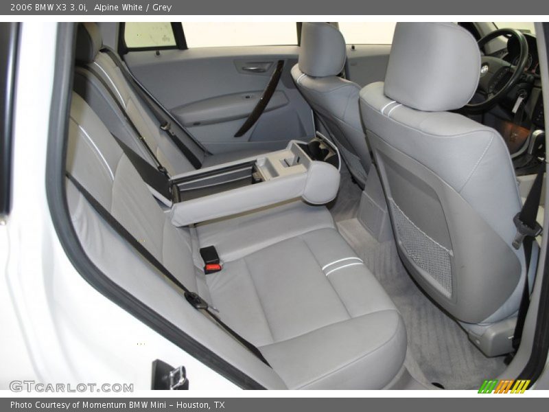 Alpine White / Grey 2006 BMW X3 3.0i