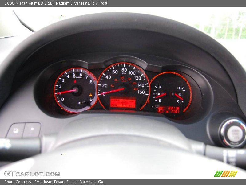 Radiant Silver Metallic / Frost 2008 Nissan Altima 3.5 SE