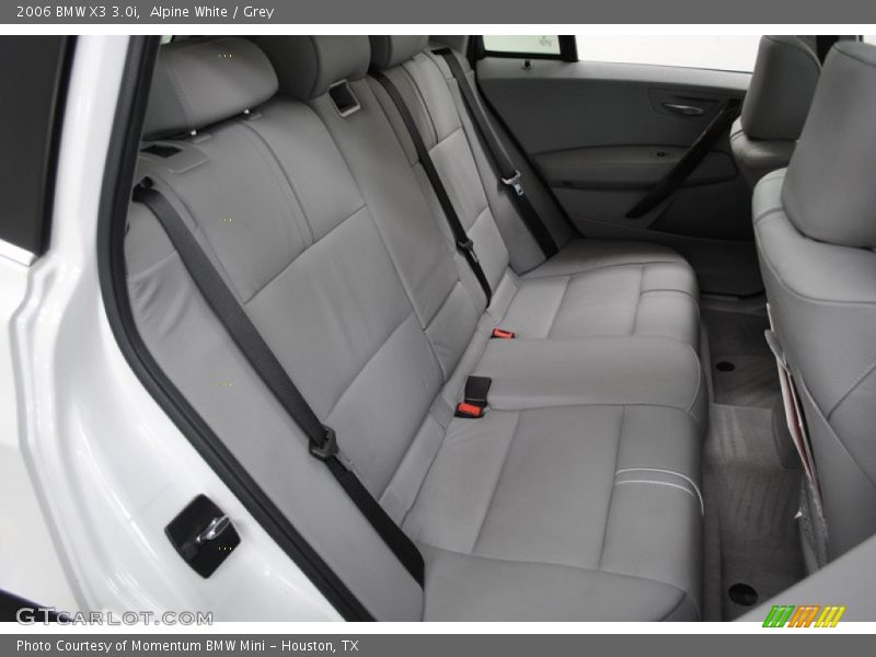 Alpine White / Grey 2006 BMW X3 3.0i