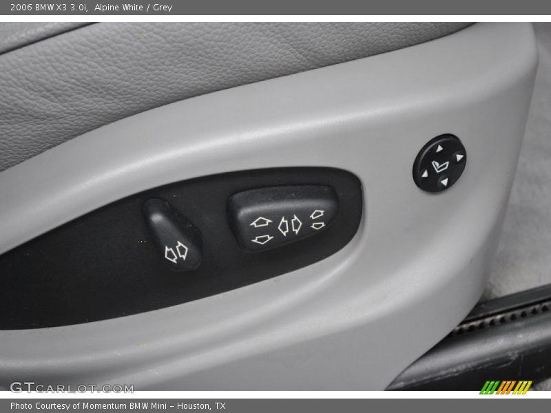 Alpine White / Grey 2006 BMW X3 3.0i