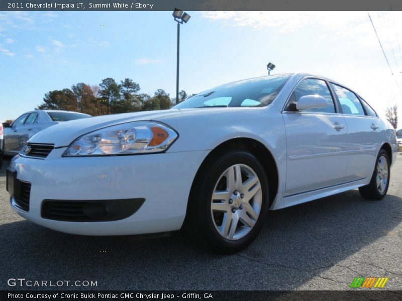 Summit White / Ebony 2011 Chevrolet Impala LT
