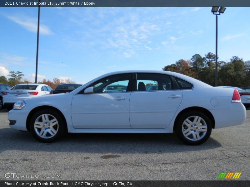 Summit White / Ebony 2011 Chevrolet Impala LT