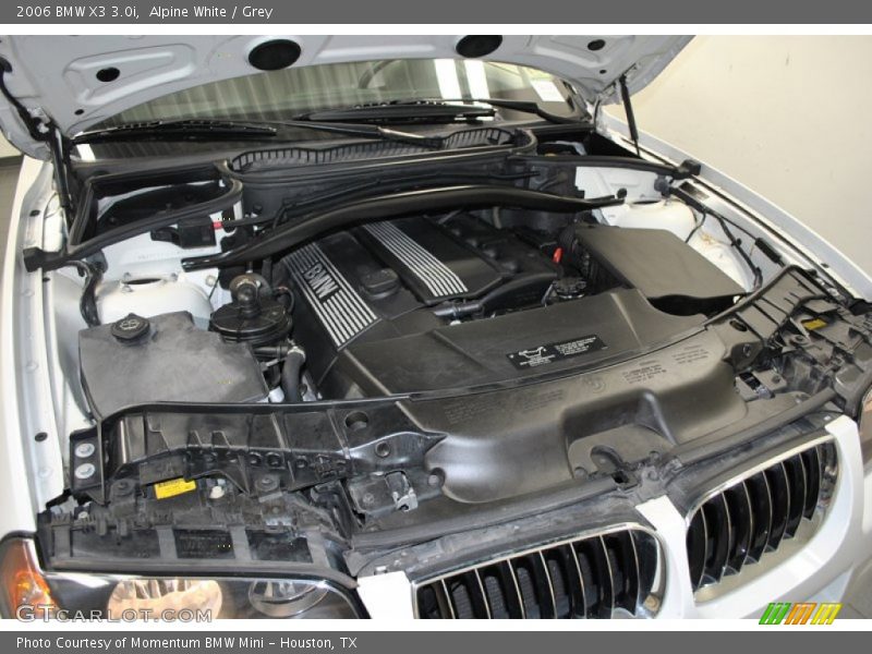 Alpine White / Grey 2006 BMW X3 3.0i